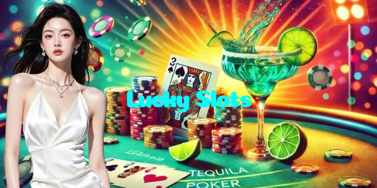 Lucky Slots casino presented on mobile device in Pakistan with slots and live games